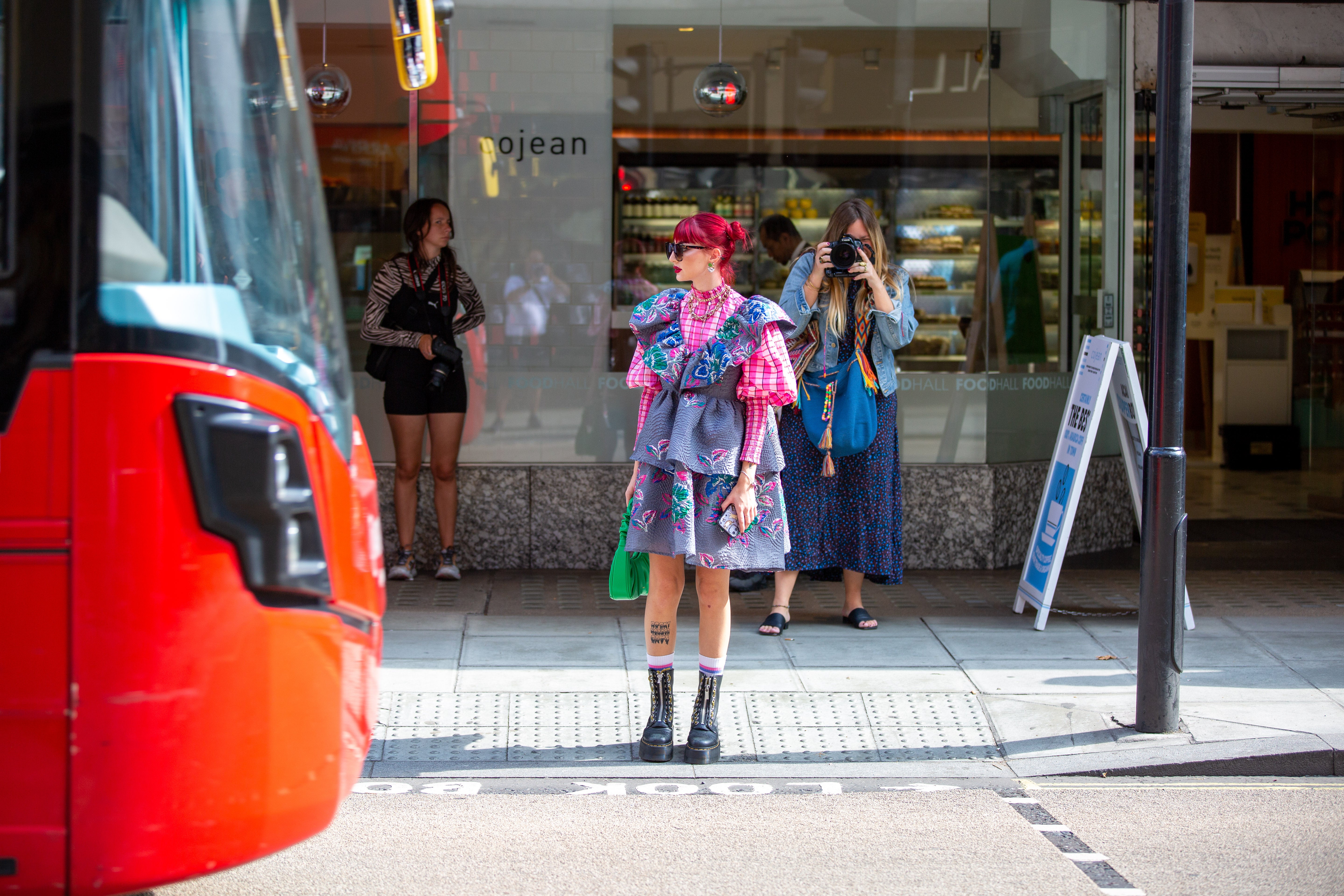 Bold, colourful look at London Fashion Week