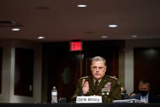 Afghanistan pullout damaged US credibility with allies and enemies, says top general Mark Milley