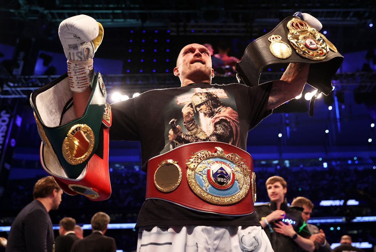 Oleksandr Usyk set for Anthony Joshua rematch in ‘February or March’ as champion eyes unification fight 