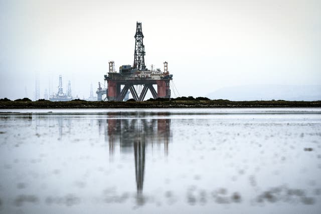 The price of oil hit a three-year high on Tuesday (Jane Barlow/PA)