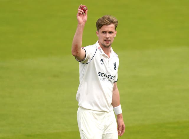 Craig Miles put Warwickshire on top at Lord’s (Adam Davy/PA)