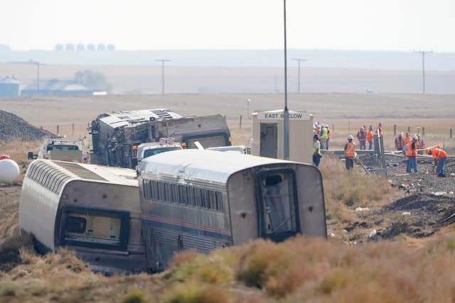 Amtrak Train Derails