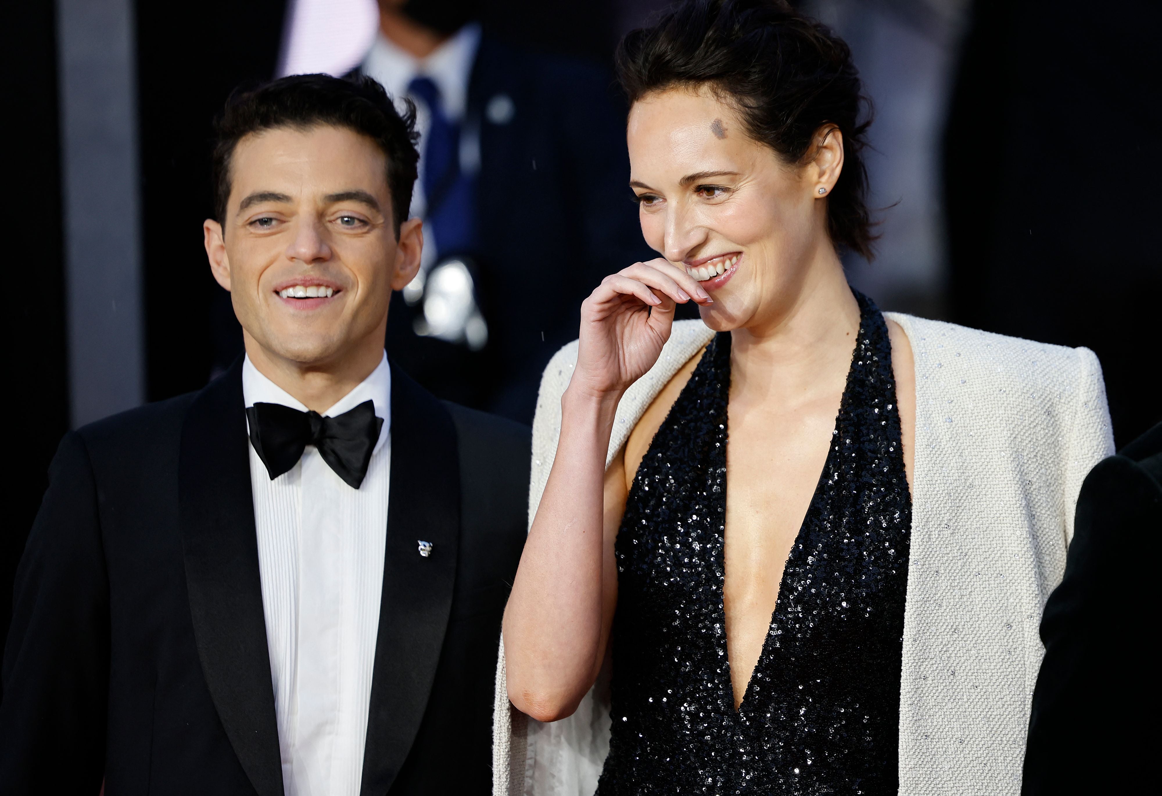 Rami Malek and Phoebe Waller-Bridge