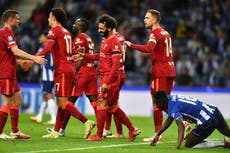 Porto vs Liverpool: Five things we learned as Curtis Jones shines in Champions League