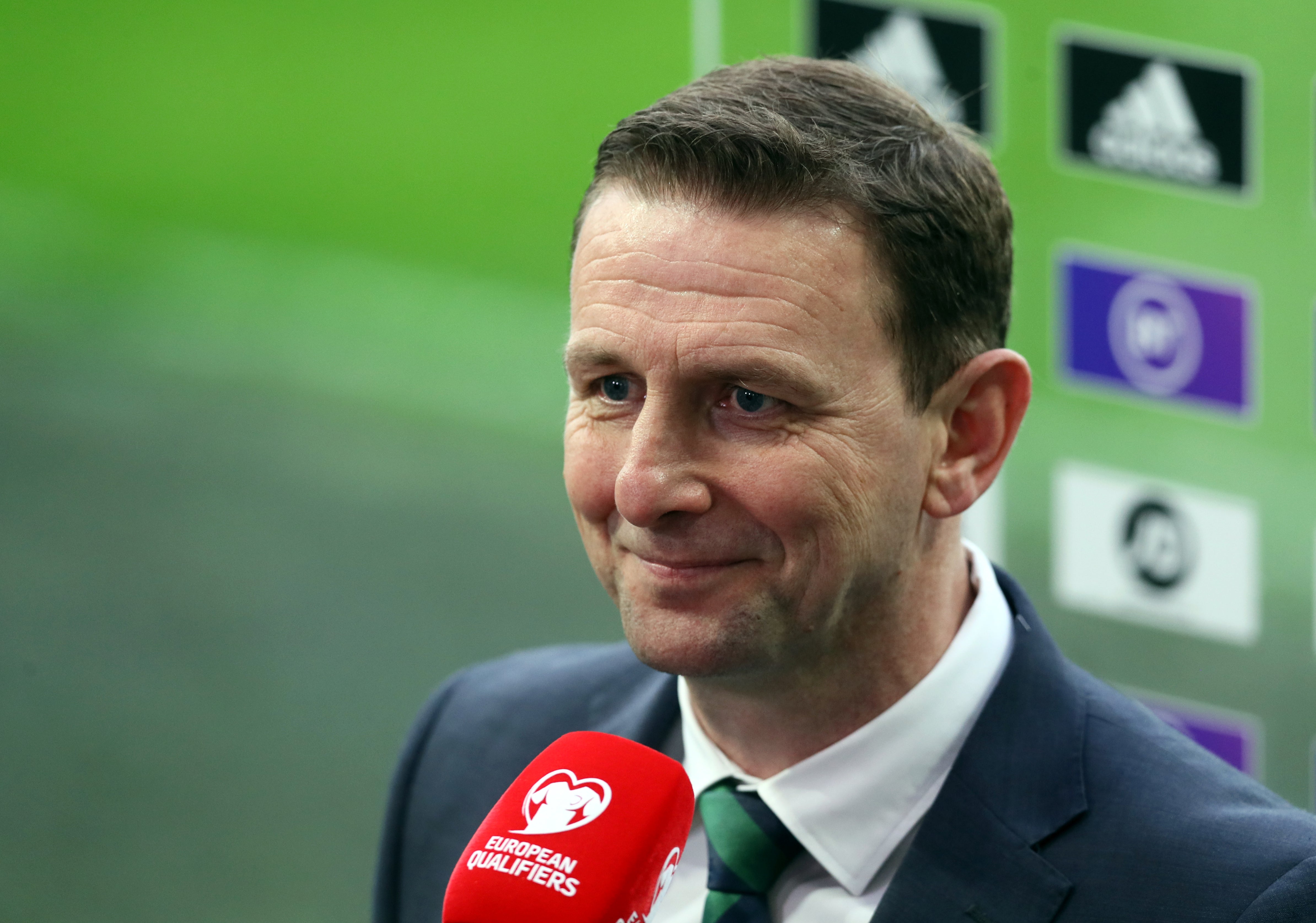 Ian Baraclough wants to stay as Northern Ireland boss beyond the World Cup qualifying campaign (Brian Lawless/PA)