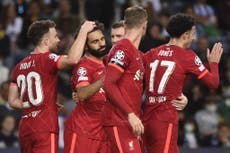 Porto vs Liverpool result: Mohamed Salah nets a brace as Reds run riot in Champions League