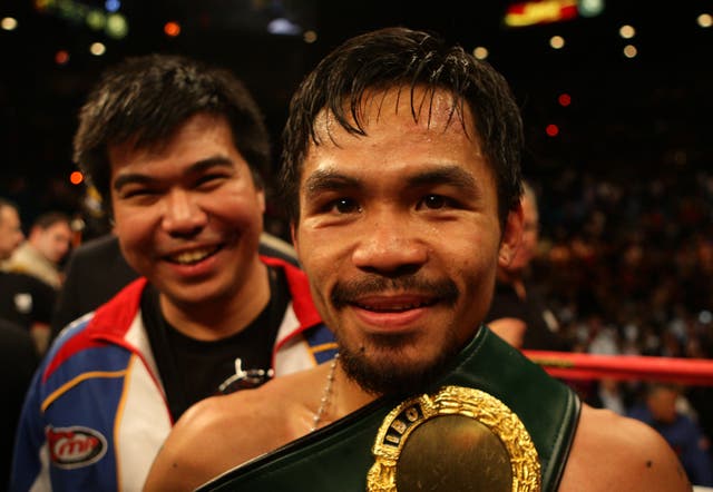 Manny Pacquiao (Dave Thompson/PA)