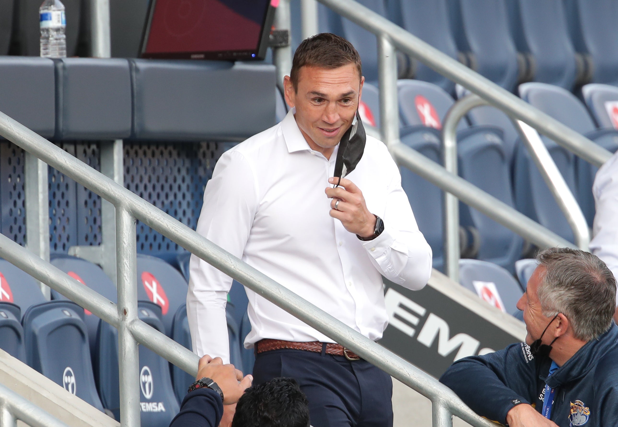 Kevin Sinfield says Government funding for MND research is vital to give sufferers and their families hope (Richard Sellers/PA)