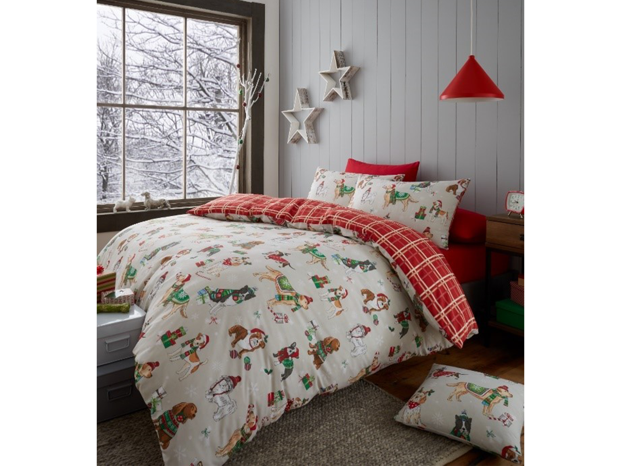 Happy linen company Christmas bedding