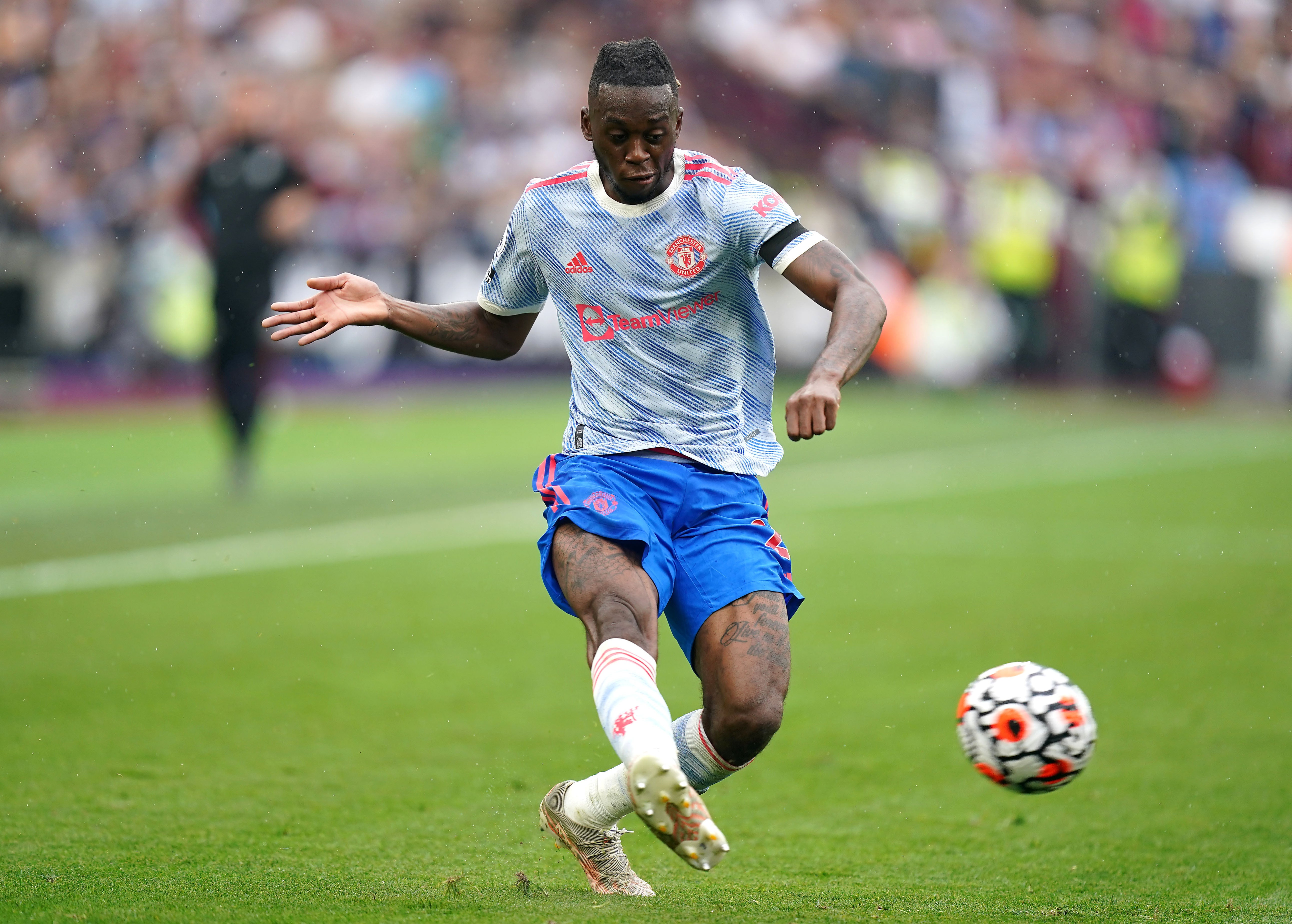 Aaron Wan-Bissaka will miss two matches (Mike Egerton/PA)
