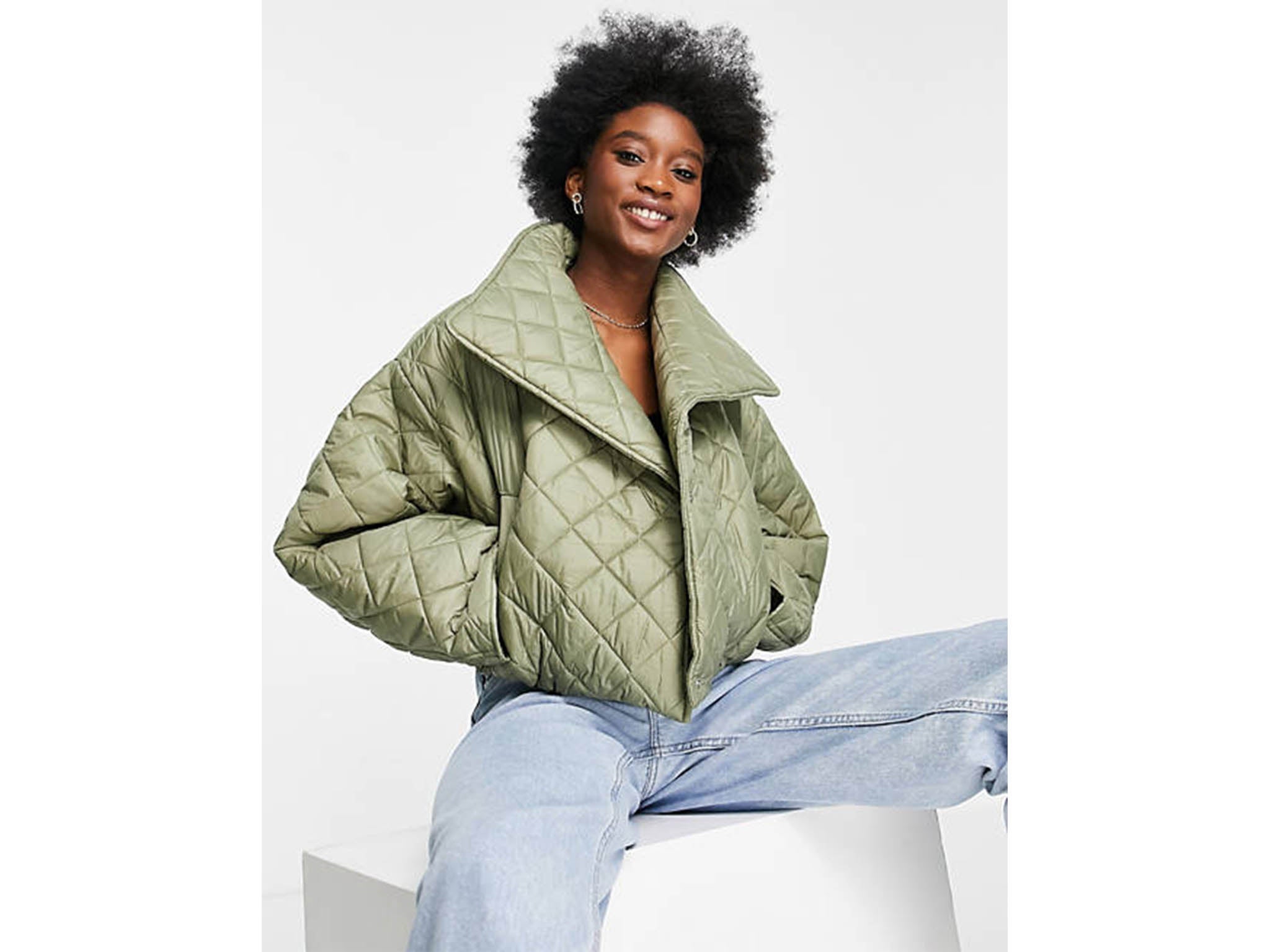 The Frankie Shop's quilted jacket is back in stock: High street