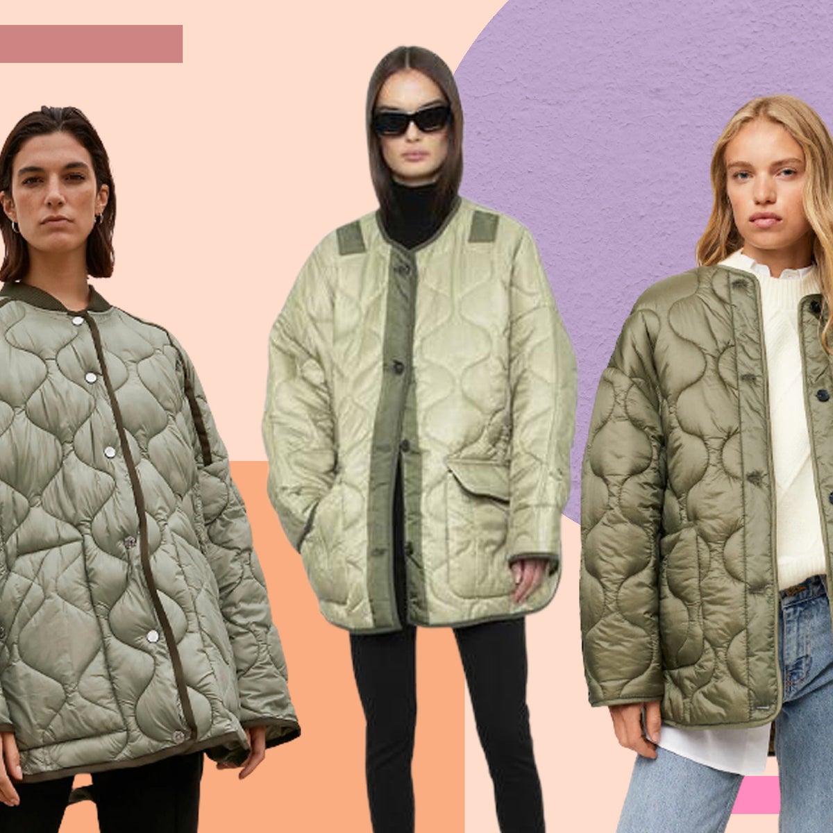 The Frankie Shop's quilted jacket is back in stock: High street dupes for the  coat