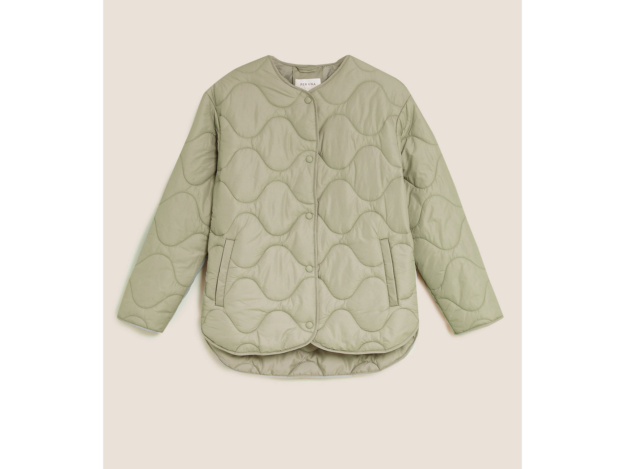 The Frankie Shop's quilted jacket is back in stock: High street