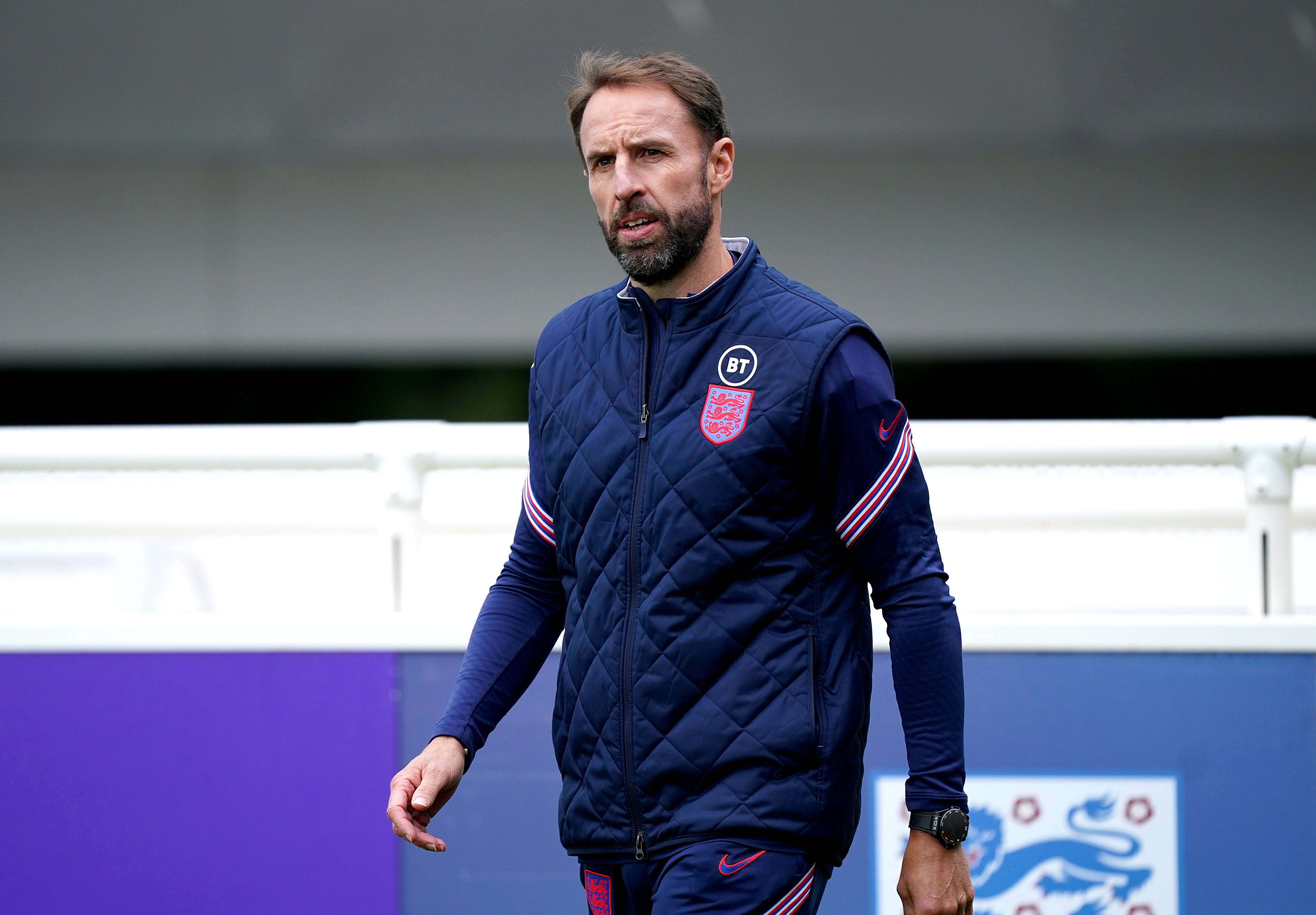 England manager Gareth Southgate will name his squad for the October international break on Thursday (Mike Egerton/PA)