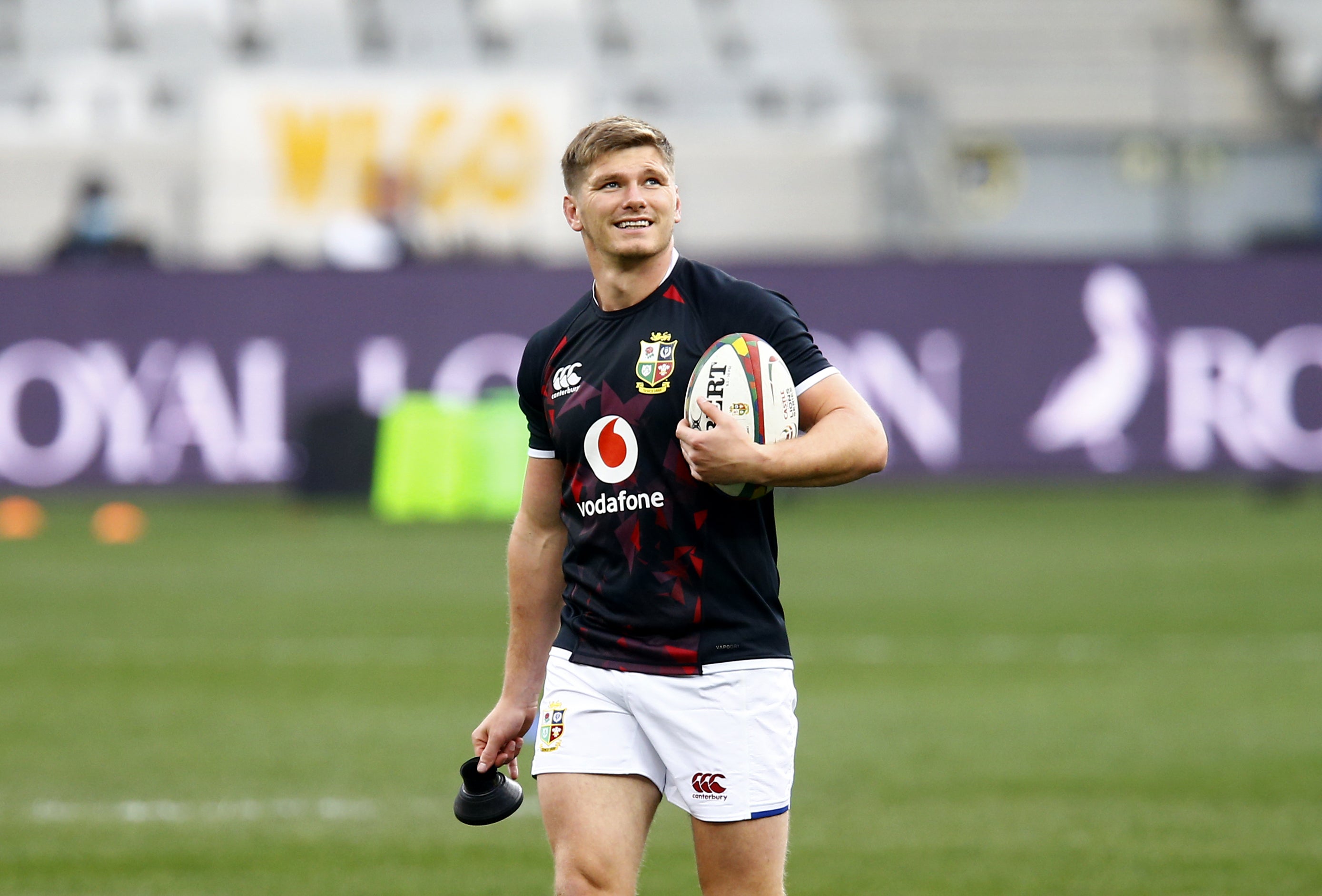 Owen Farrell was dropped from the matchday squad for the British and Irish Lions’ series-decider in South Africa (Steve Haag/PA)