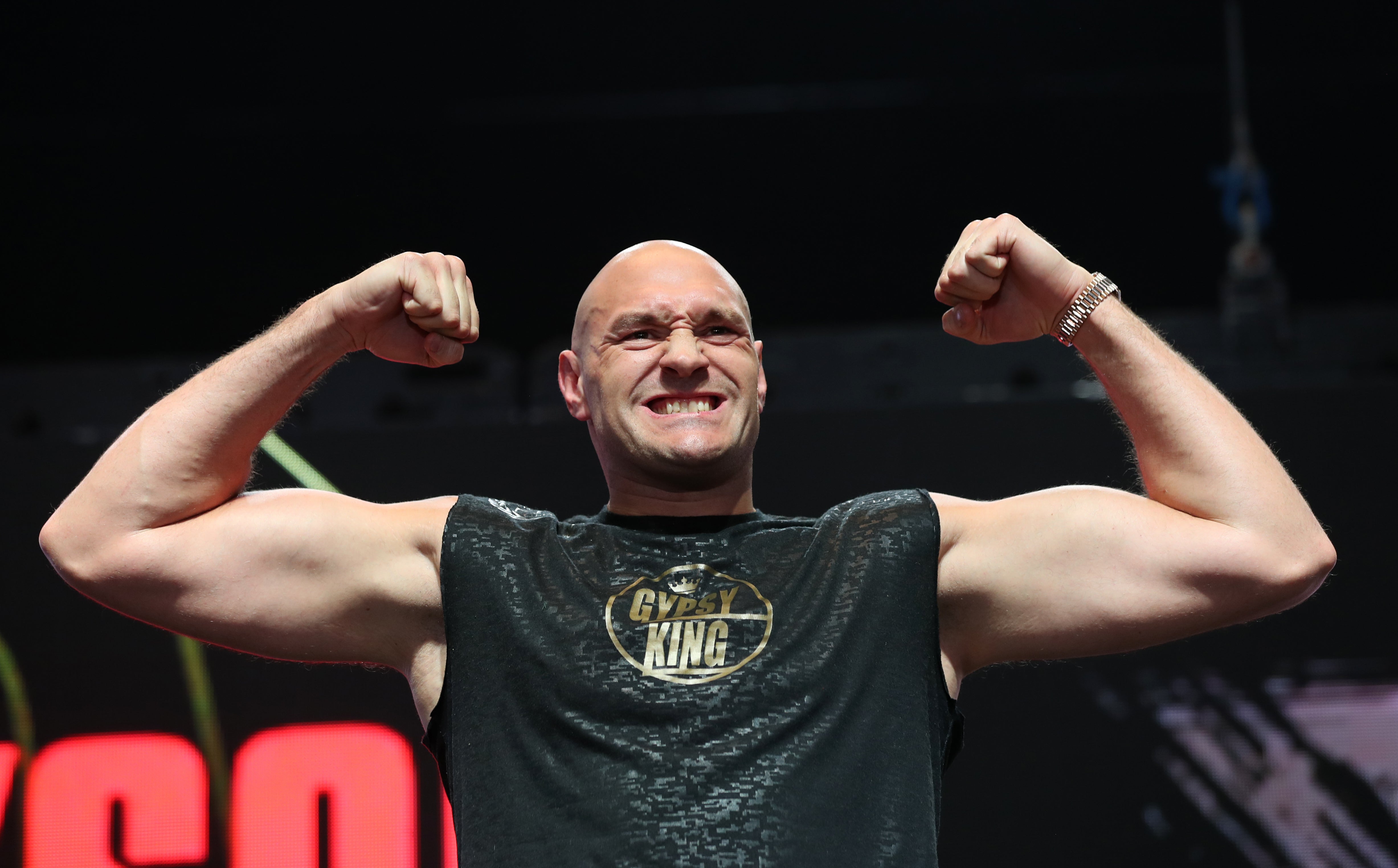 Tyson Fury is set for a third meeting with Deontay Wilder on October 9 (Bradley Collyer/PA).