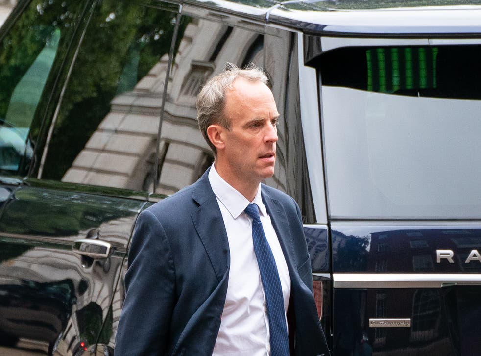 Deputy Prime Minister Dominic Raab has suggested offenders who have been given community sentences could be used to plug the UK’s HGV driver gap amid continuing concerns about fuel shortages (Dominic Lipinski/PA)