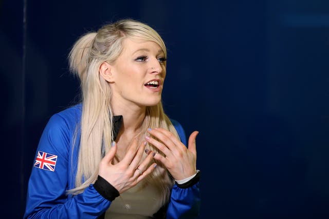 Elise Christie has spoken for the first time about the night she was raped in Nottingham (Steven Paston/PA)