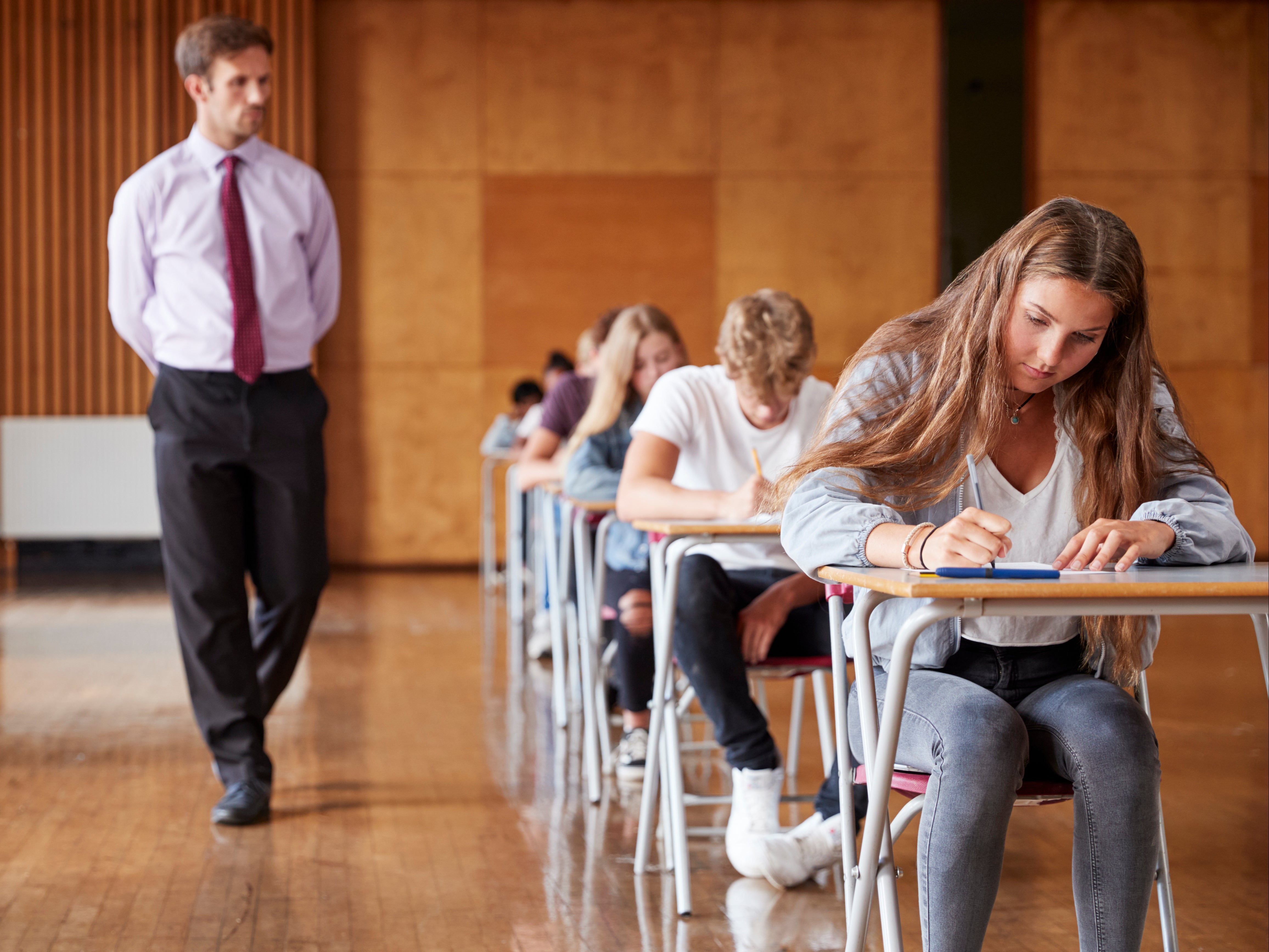 GCSE and A-level exams will be adapted in 2022