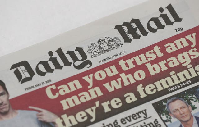 Daily Mail takeover plans given extension. (Jonathan Brady / PA)