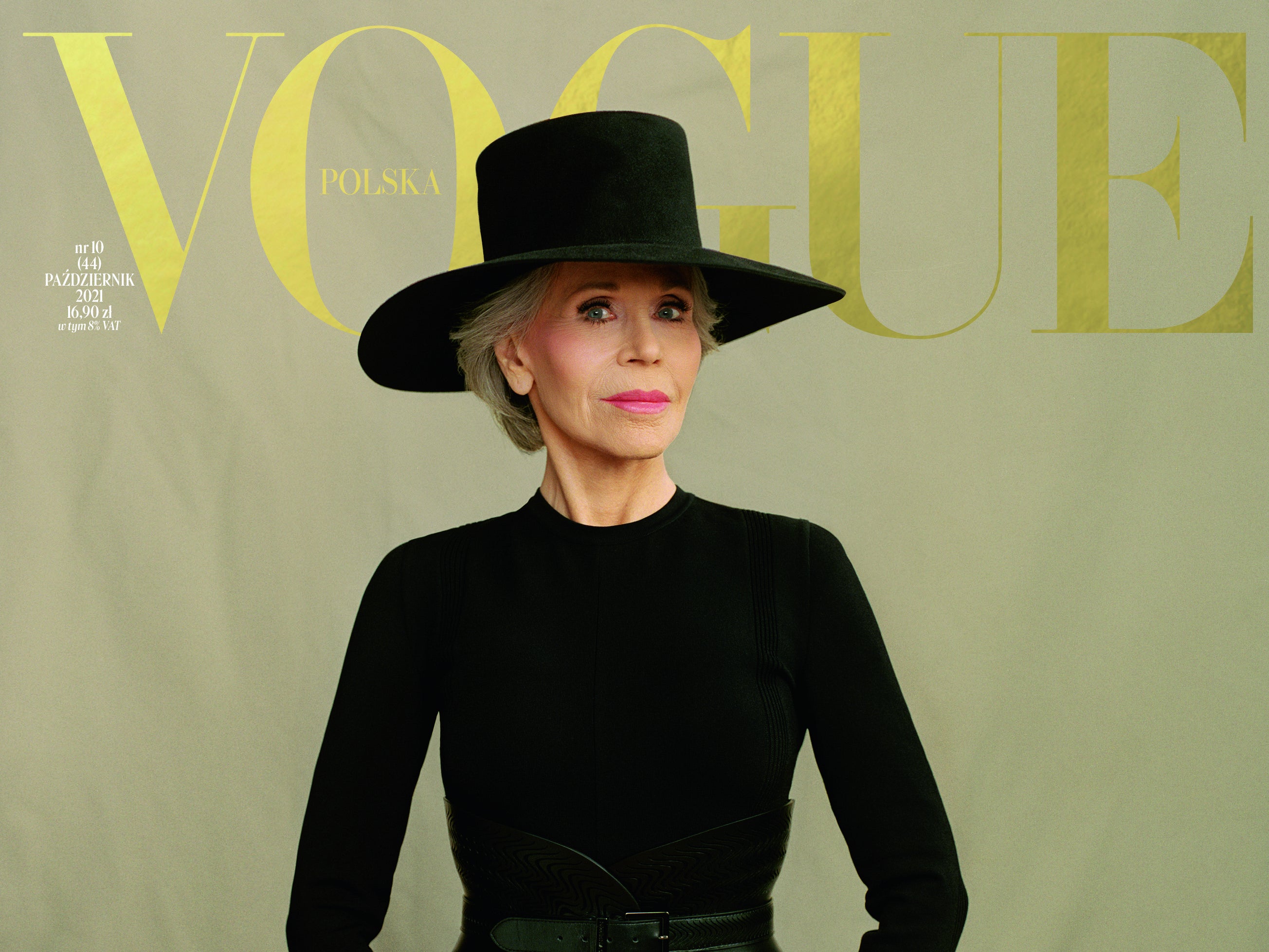 Jane Fonda covers Vogue Poland