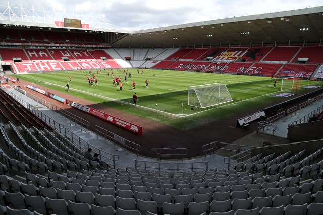 England Women will make their first appearance at the Stadium of Light against Austria (Richard Sellers/PA)