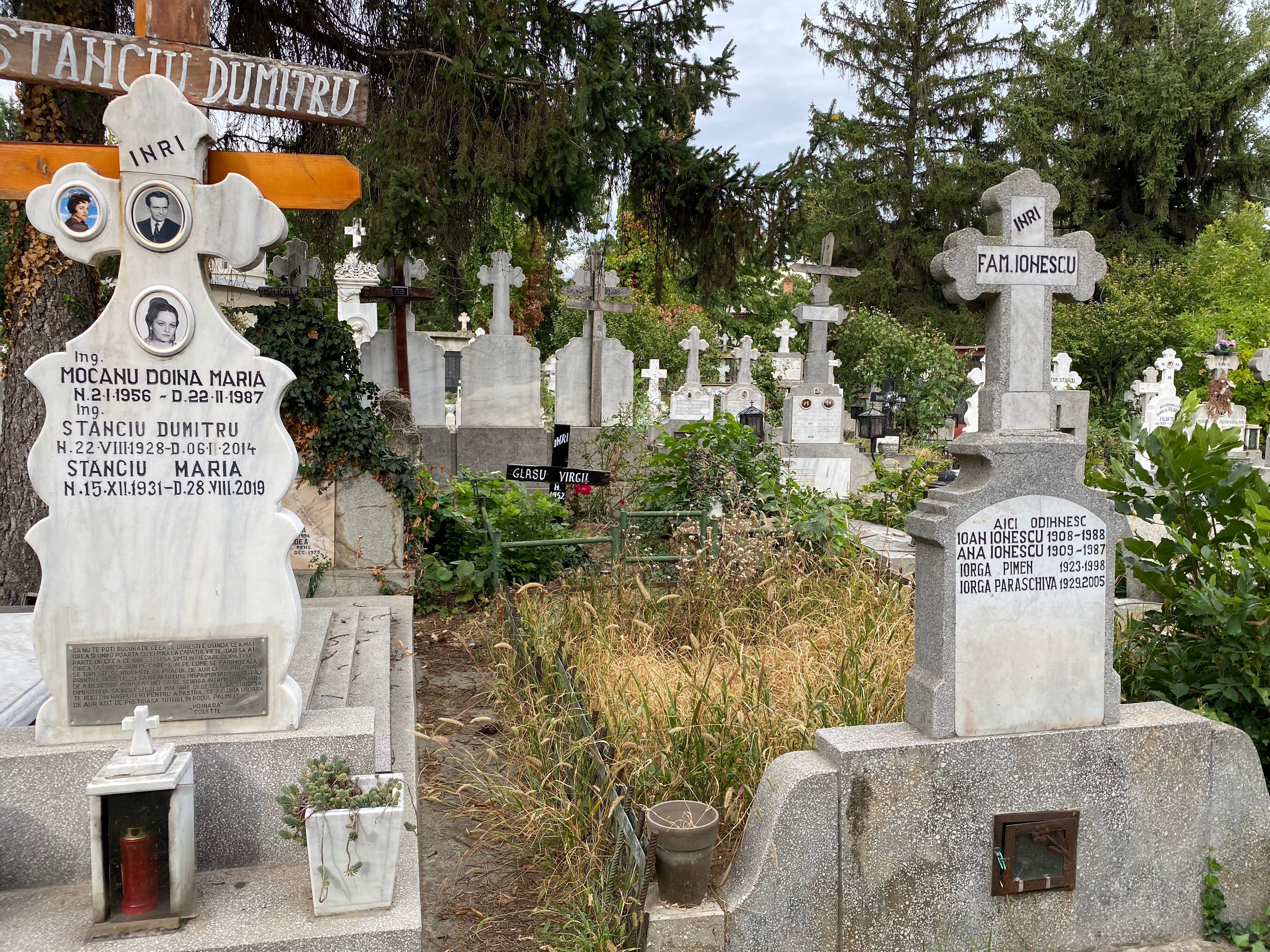 A cemetery in Bucharest. Doctors recall a time when Romanian cemeteries were dotted with tombs for young women who died in the 1960s, 1970s and 1980s after receiving botched illegal abortions