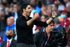 Mikel Arteta welcomes pressure to deliver success as Arsenal upturn gathers pace