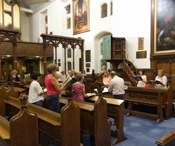 Choirs are finally able to rehearse in person, rather than over Zoom