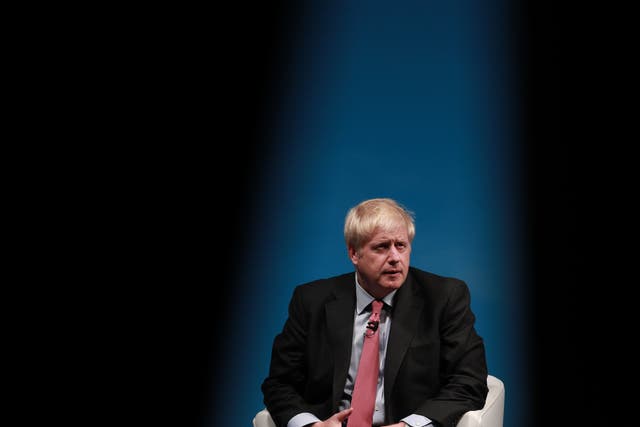 <p>Johnson will surely be prepared to defend Brexit at the Tory conference </p>