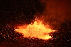 Man, 75, dies after falling 100 feet from viewing platform into Hawaii’s Kilauea volcano