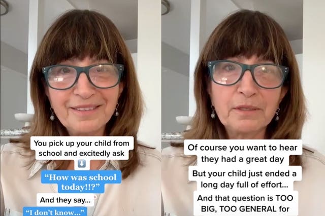 <p>Parenting expert shares questions to ask children to find out about their day</p>
