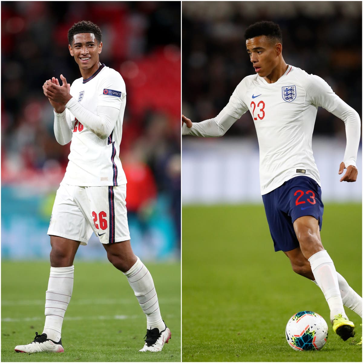 England left out Jude Bellingham and Mason Greenwood with development in mind England left out Jude Bellingham and Mason Greenwood with development in mind