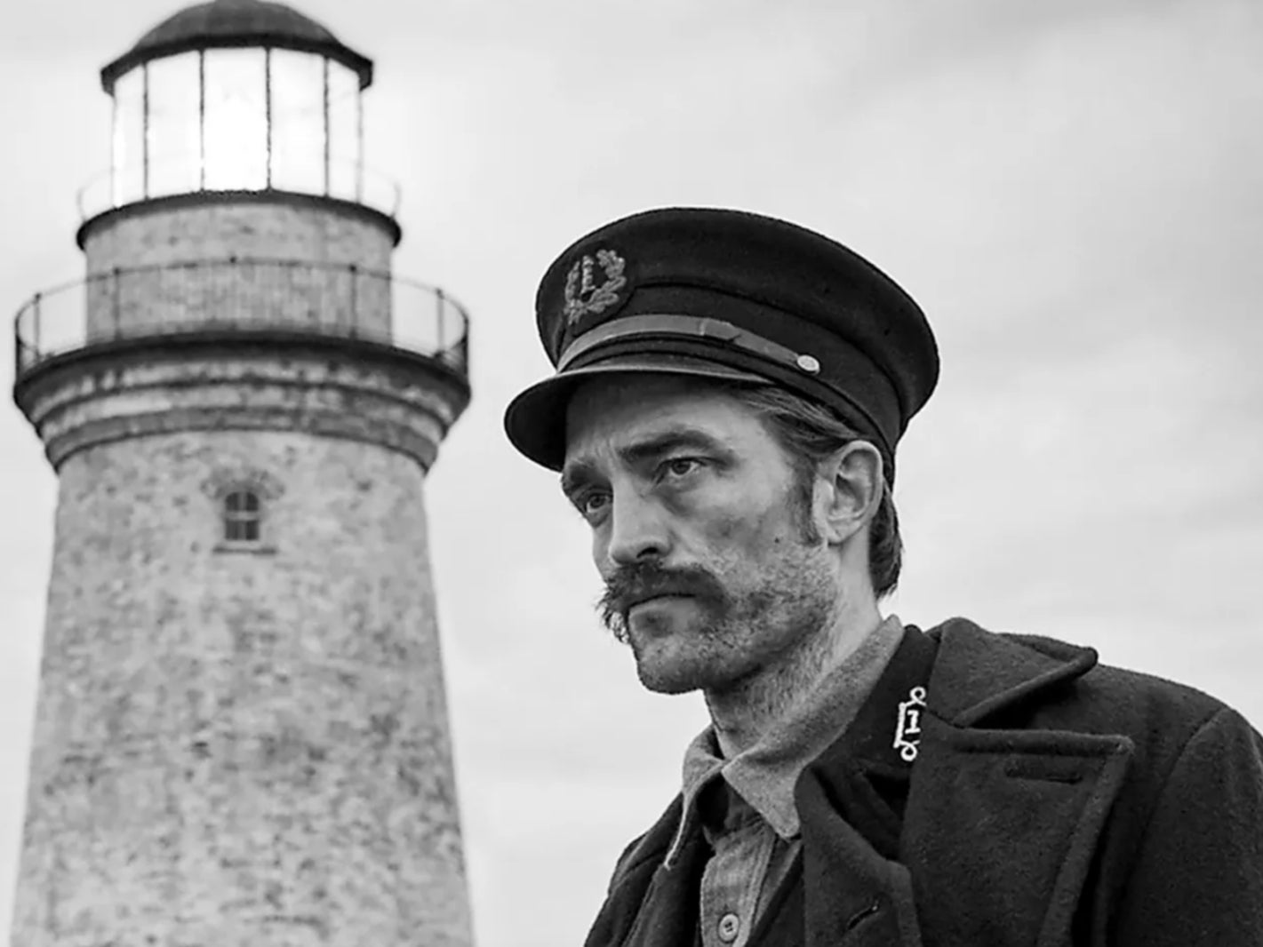 Robert Pattinson in Robert Eggers’ ‘The Lighthouse’