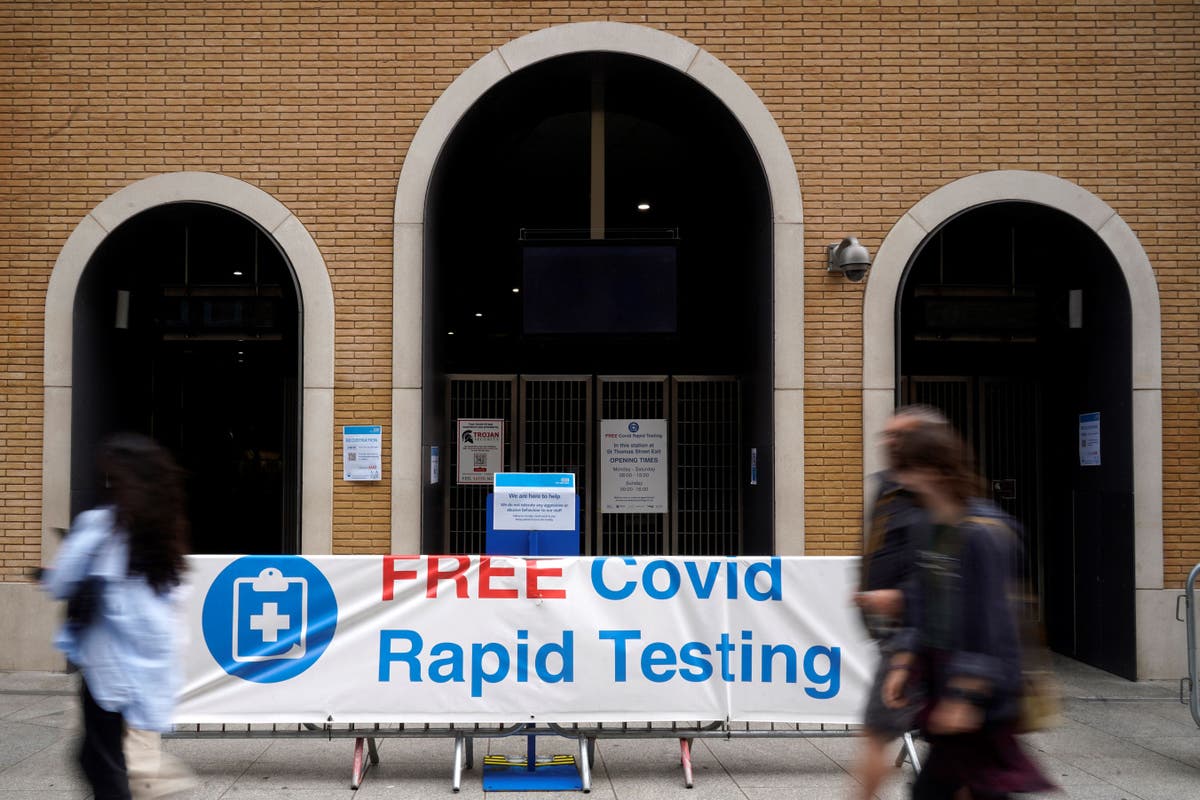Positive Covid tests up 18 per cent in one week in England
