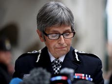 Met chief Cressida Dick told to resign to restore women’s confidence in police