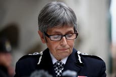 Met chief Cressida Dick told to resign to restore women’s confidence in police