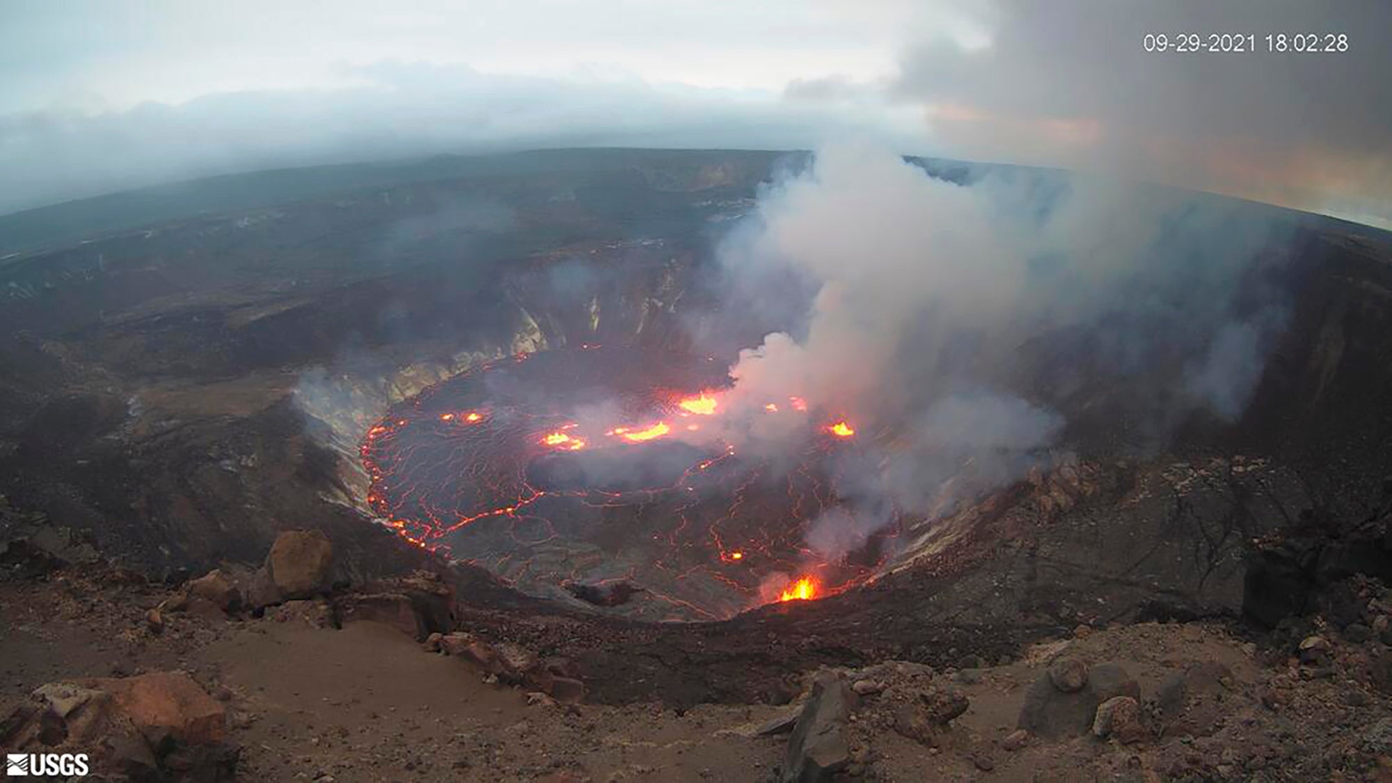 Hawaii Volcano Eruption