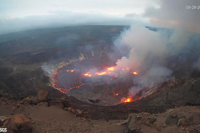 Hawaii Volcano Eruption