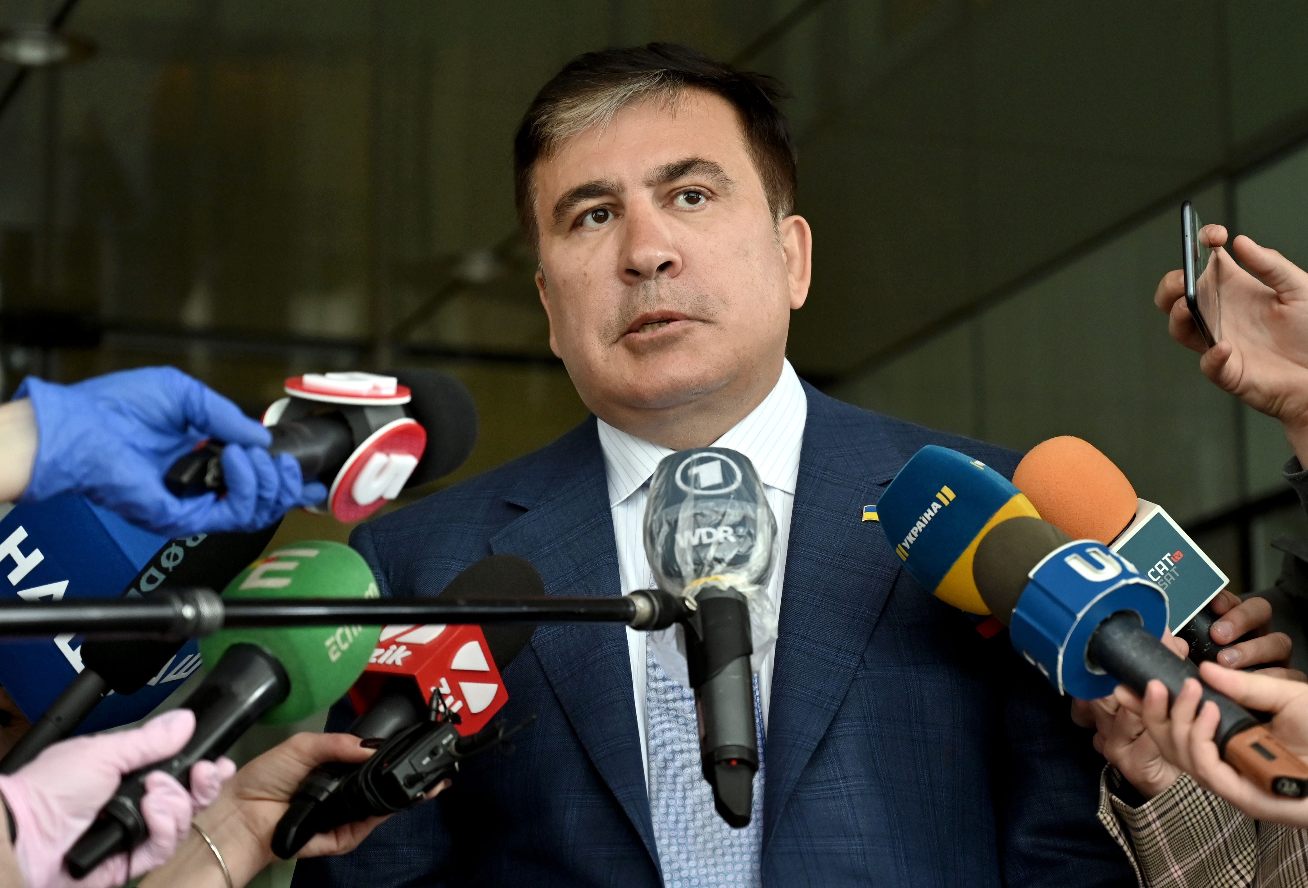 Mikheil Saakashvili, the former president of Georgia, says he has returned to the country