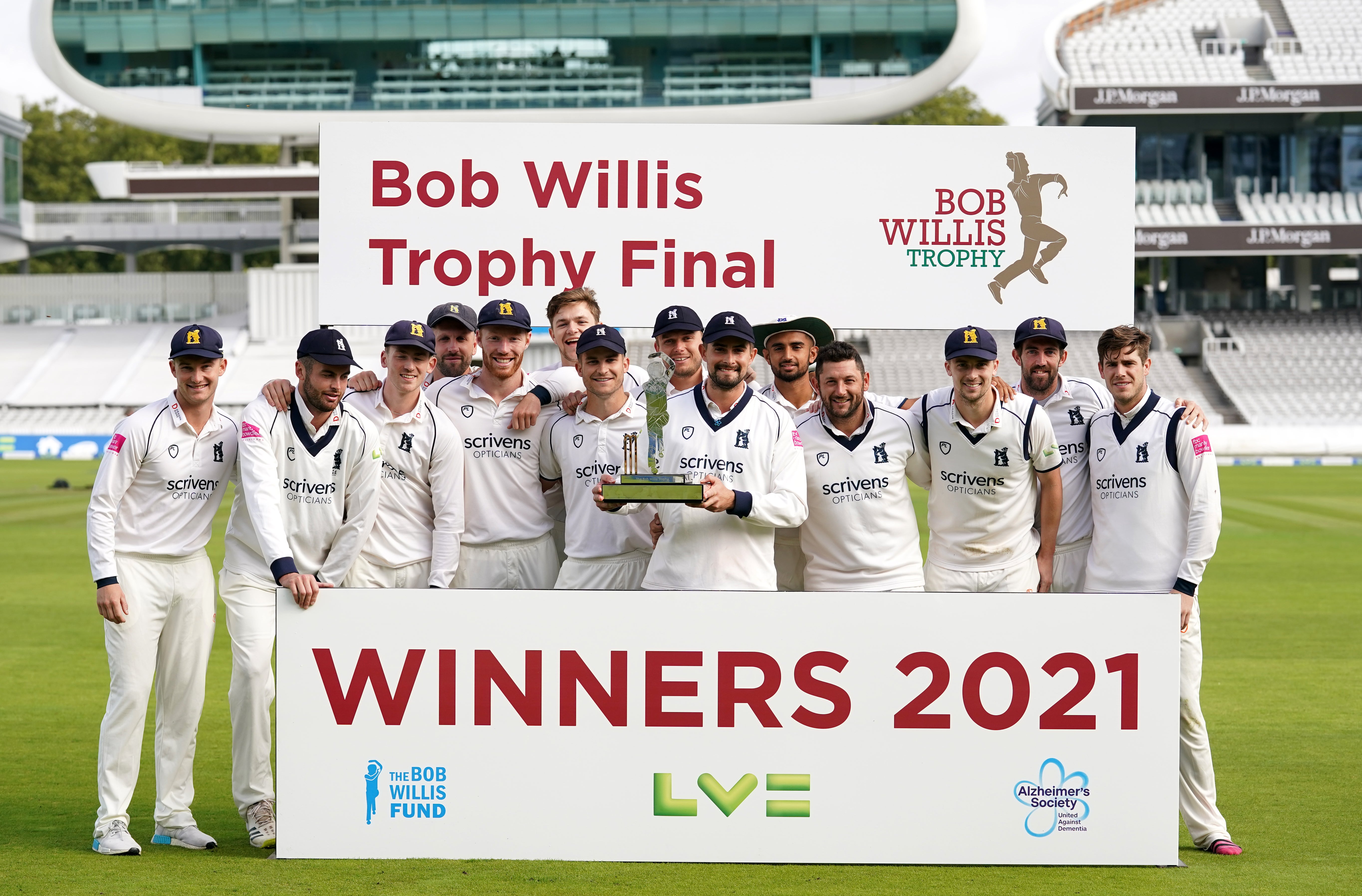 Warwickshire won the Bob Willis Trophy (Adam Davy/PA)