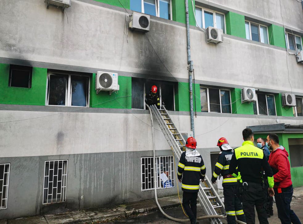 Romania Hospital Fire
