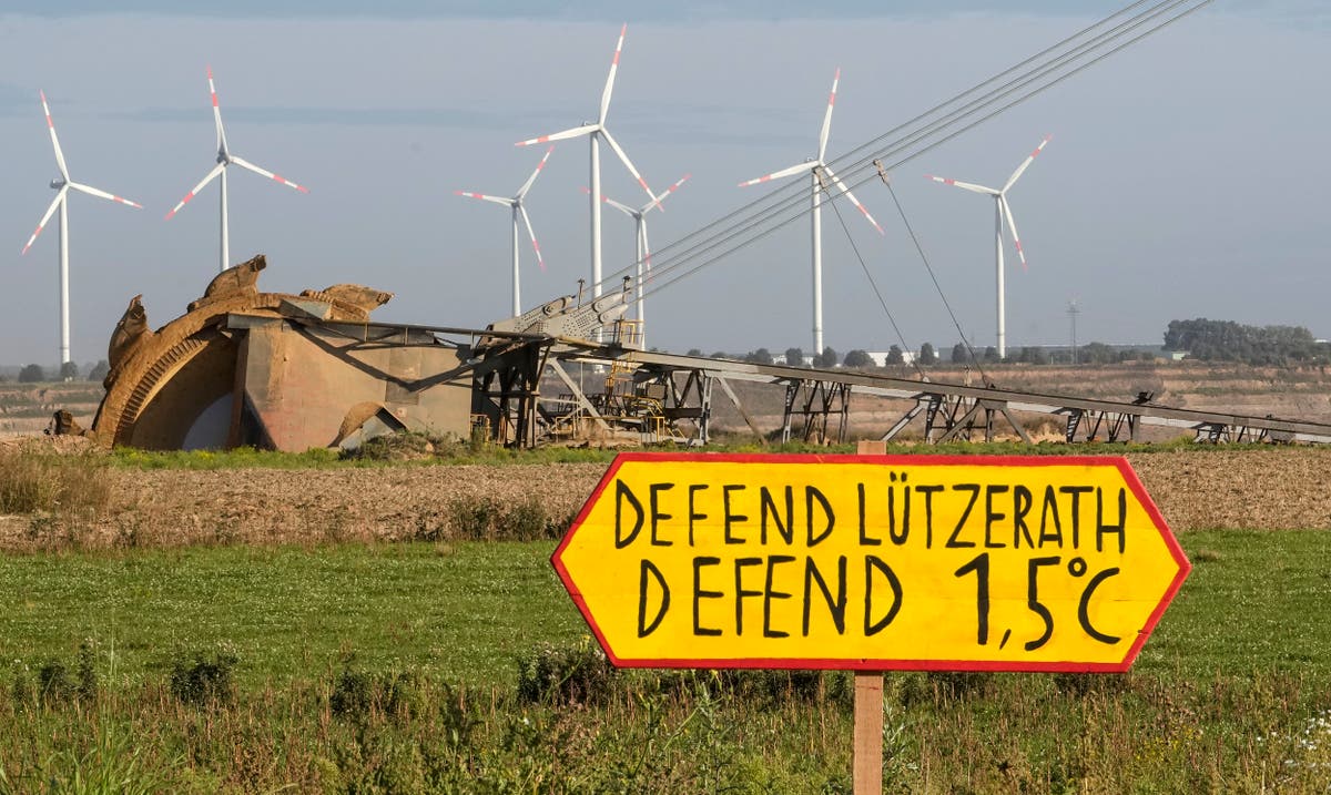 Climate activists seek to block German coal mine expansion