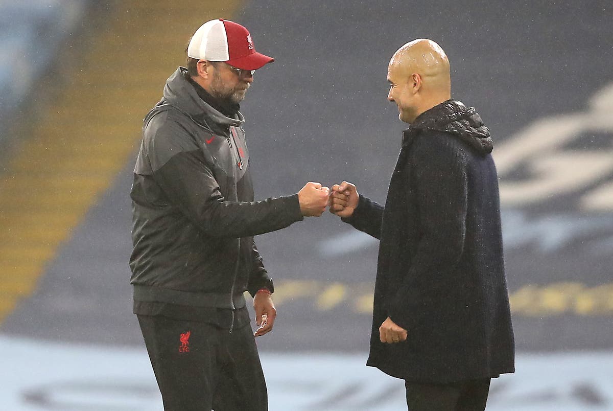 Liverpool vs Man City: Jurgen Klopp rivalry has made me better, says Pep Guardiola