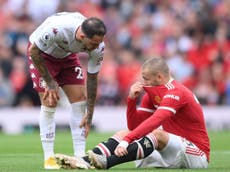 Luke Shaw injury: Manchester United defender injury doubt despite recovering from illness