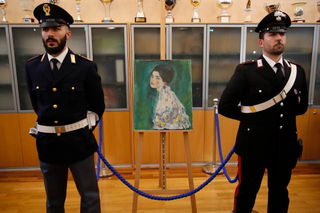 Italy Klimt Exhibit