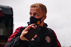 Donny van de Beek: Manchester United boss Ole Gunnar Solskjaer understands midfielder’s frustration