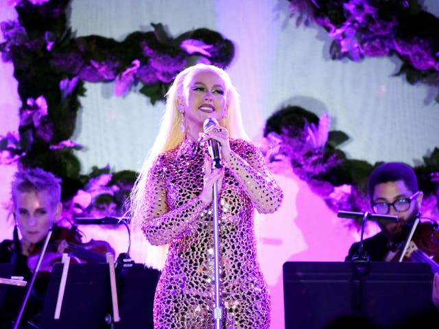 <p>Christina Aguilera</p>