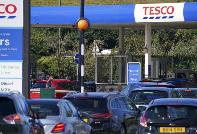 Tesco is set to reveal interim results on Wednesday (Steve Parsons / PA)