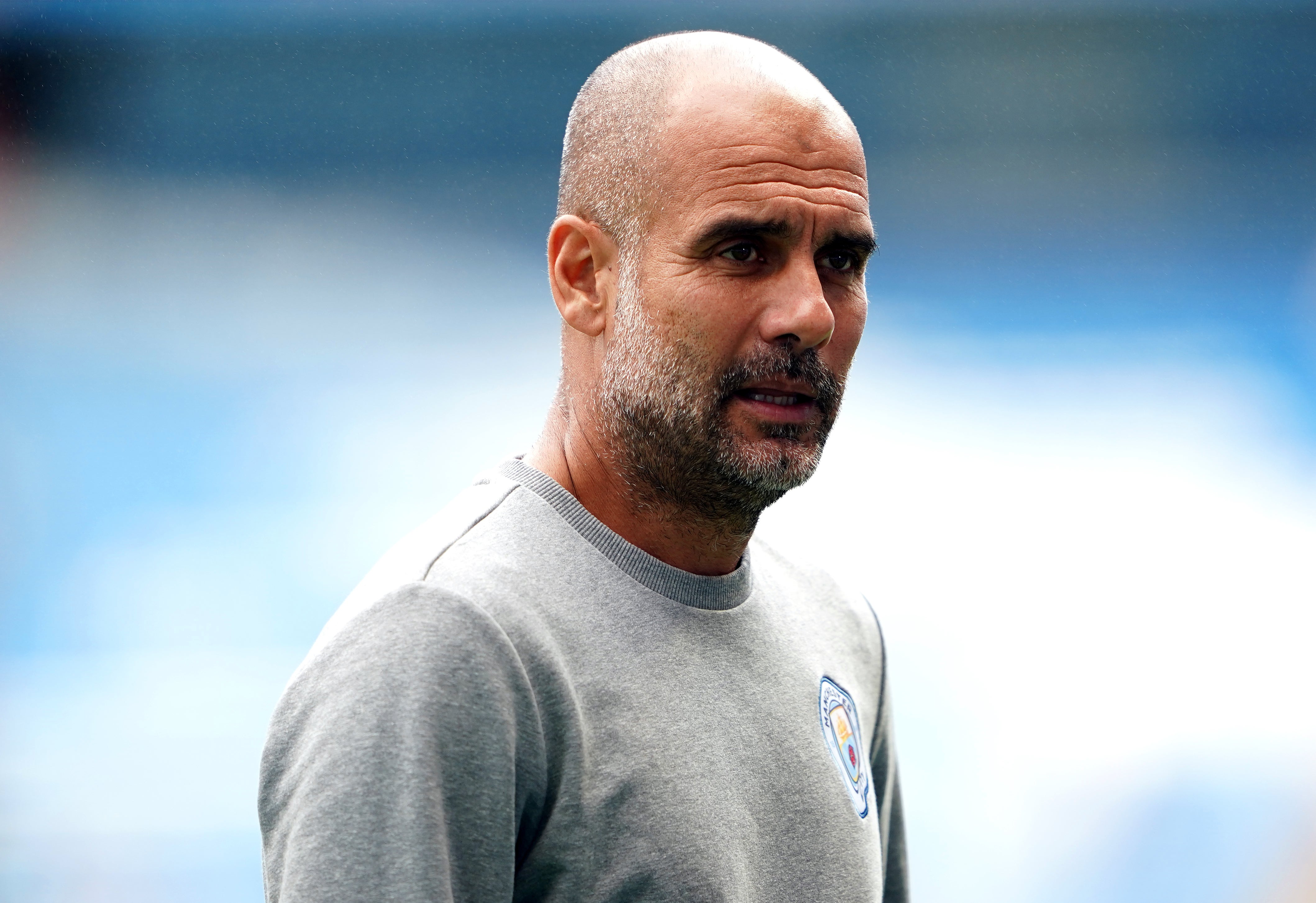 Pep Guardiola is excited by the prospect of a full house at Anfield (Zac Godwin/PA)